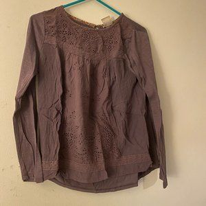 Lavender Blouse